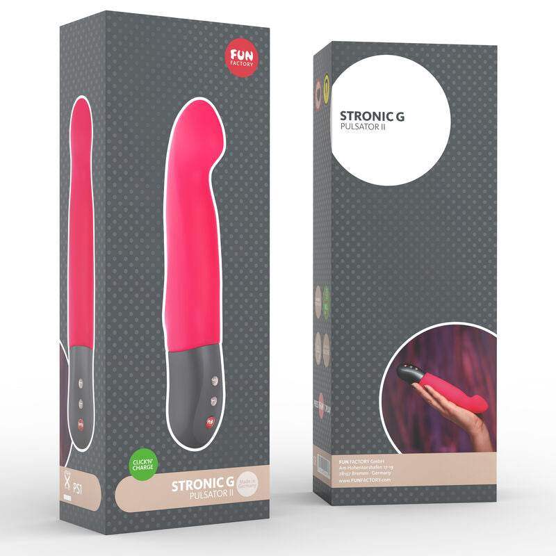 FUN FACTORY - STRONIC G PULSATOR II ROSA - Vanelion Paradise