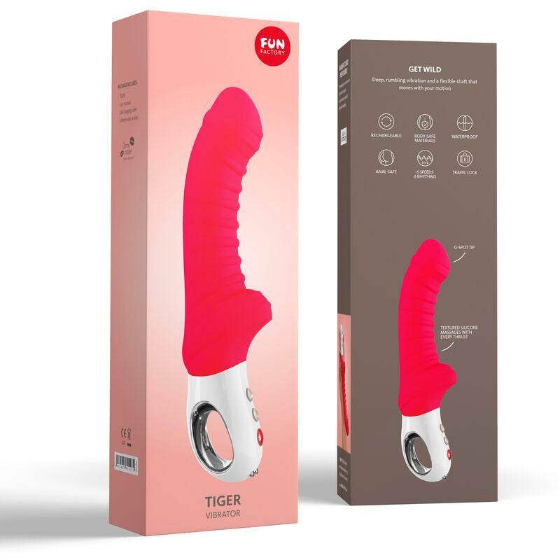 FUN FACTORY - TIGER G5 VIBRATOR INDIEN ROT - Vanelion Paradise