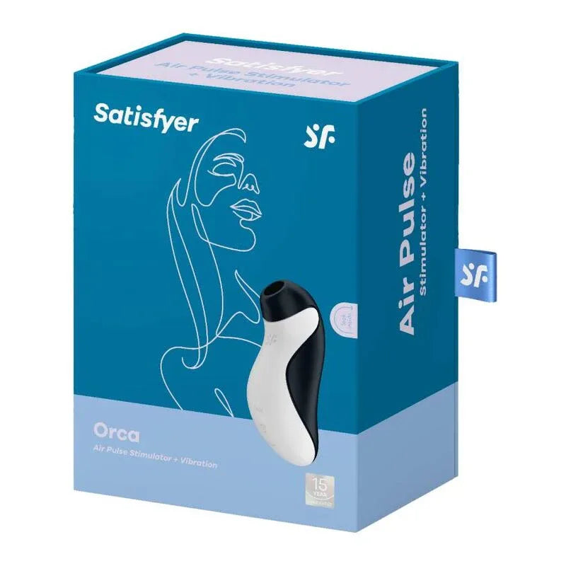 SATISFYER - ORCA AIR PULSE STIMULATOR + VIBRATION - Vanelion Paradise
