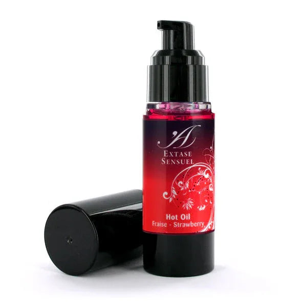 EKSTASE SENSUAL - ERDBEER WÄRMESTIMULIERENDES ÖL 30 ML - Vanelion Paradise