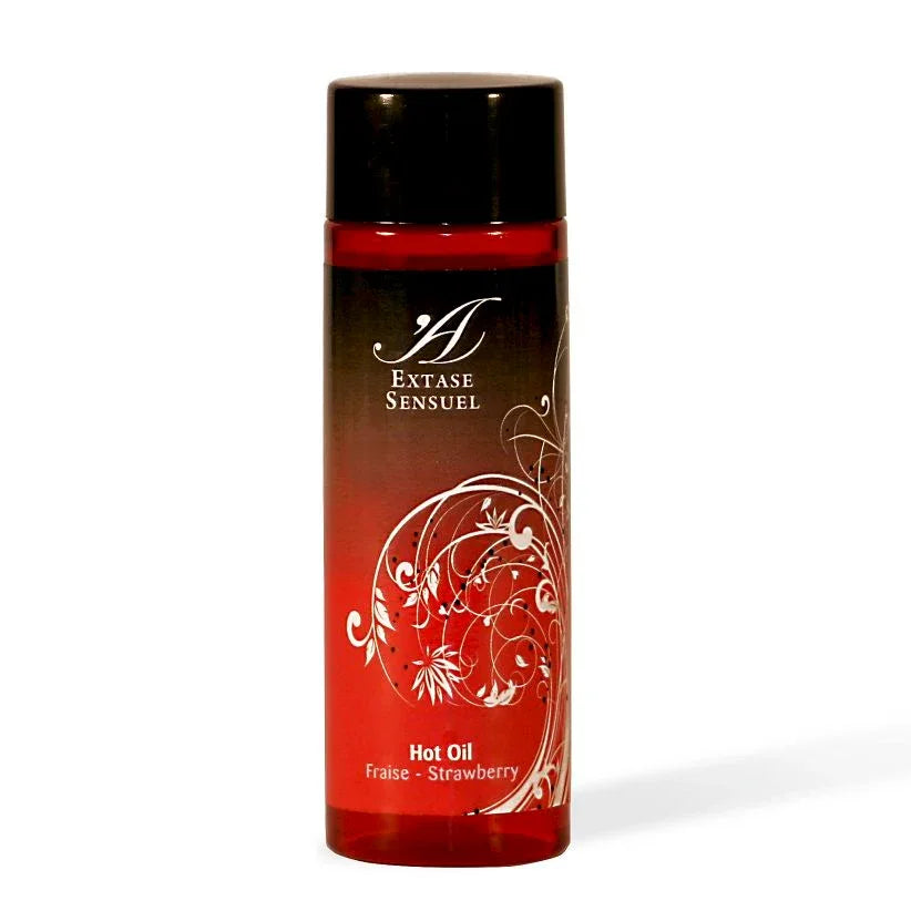 EKSTASE SENSUAL - ERDBEER WÄRMESTIMULIERENDES ÖL 100 ML - Vanelion Paradise