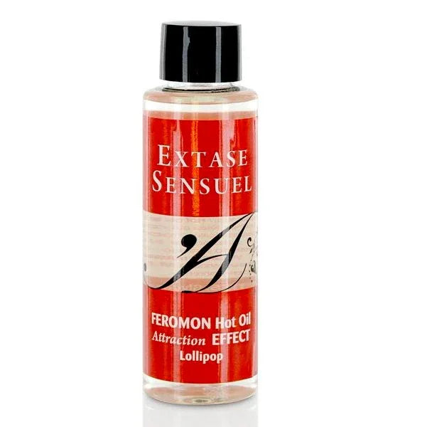 EKSTASE SENSUAL - MASSAGEÖL MIT WÄRMEEFFEKT UND PIRULET PHEROMONEN 100 ML - Vanelion Paradise