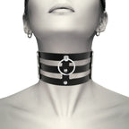 COQUETTE CHIC DESIRE - VEGANES LEDER-HALSBAND IM FETISCH-STIL - Vanelion Paradise
