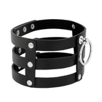COQUETTE CHIC DESIRE - VEGANES LEDER-HALSBAND IM FETISCH-STIL - Vanelion Paradise