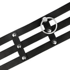 COQUETTE CHIC DESIRE - VEGANES LEDER-HALSBAND IM FETISCH-STIL - Vanelion Paradise