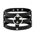 COQUETTE CHIC DESIRE - VEGANES LEDER-HALSBAND IM FETISCH-STIL - Vanelion Paradise