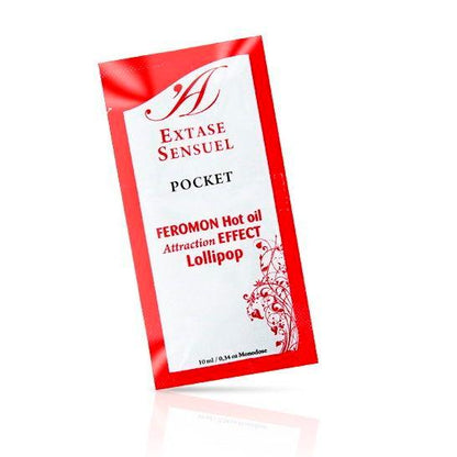 EXTASE SENSUAL - MASSAGEÖL MIT WÄRMEEFFEKT PHEROMONEN LOLLIPOP 10 ML