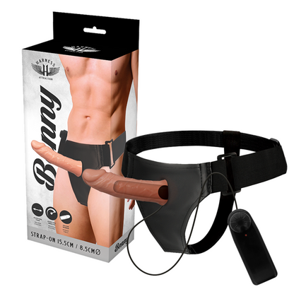 HARNESS ATTRACTION - RNES HOLLOW BENNY MIT VIBRATOR 15 CM -O- 4.5 CM