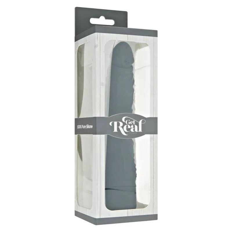 GET REAL - KLASSISCHER SCHLANKER VIBRATOR SCHWARZ - Vanelion Paradise
