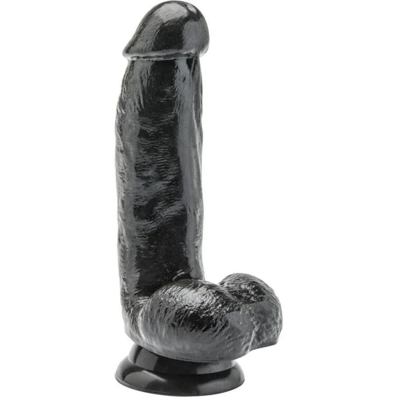 GET REAL - DILDO 12 CM MIT KUGELN SCHWARZ - Vanelion Paradise