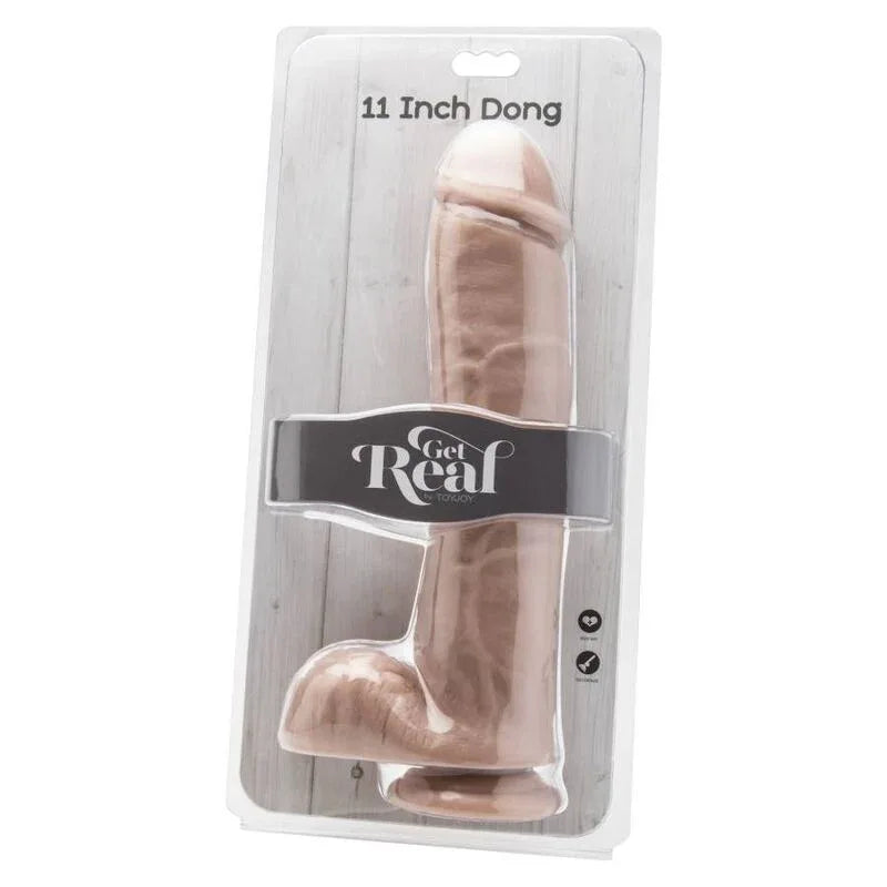 GET REAL - DILDO 28 CM MIT HOLENHAUT - Vanelion Paradise