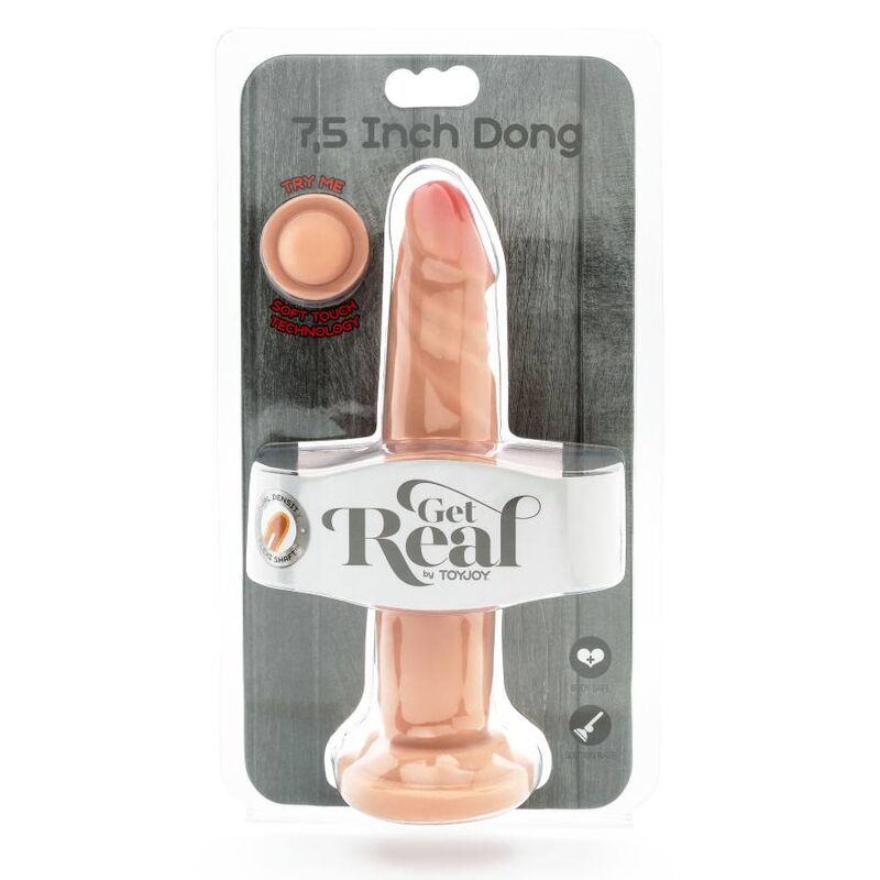 GET REAL - DUAL DENSITY DONG 19 CM HAUT