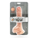 GET REAL - DUAL DENSITY DILDO 25,5 CM HOLEN HAUT - Vanelion Paradise