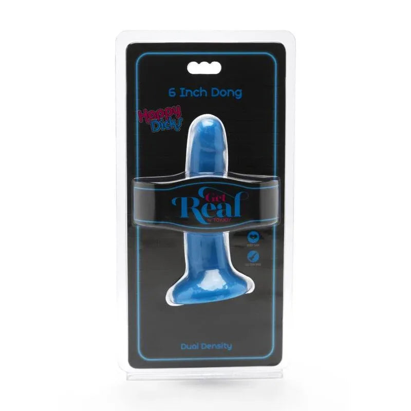 GET REAL - HAPPY DICKS DONG 12 CM BLAU - Vanelion Paradise