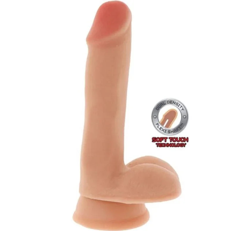 GET REAL - DUAL DENSITY DILDO 17 CM EIERHAUT - Vanelion Paradise