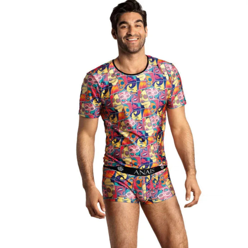 ANAIS MEN - COMICS T-SHIRT S - Vanelion Paradise