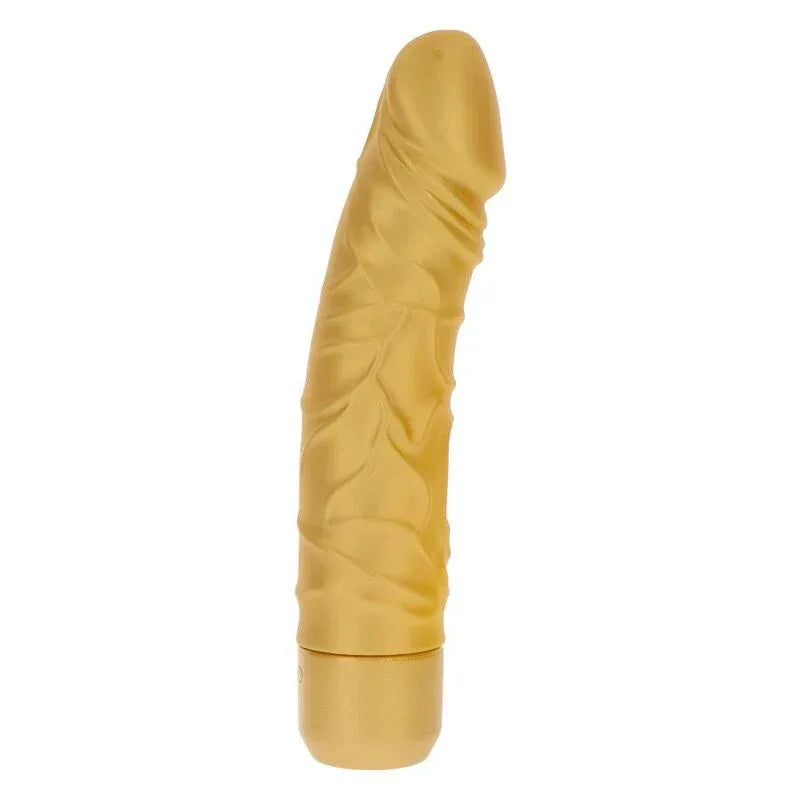 GET REAL - GOLD DICKER ORIGINAL VIBRATOR GOLD - Vanelion Paradise