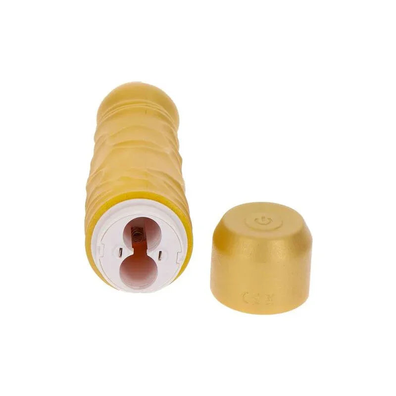 GET REAL - GOLD DICKER ORIGINAL VIBRATOR GOLD - Vanelion Paradise