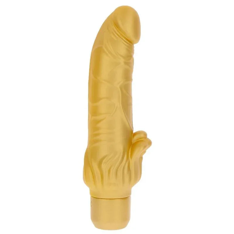 GET REAL - GOLD DICKER STIM VIBRATOR GOLD - Vanelion Paradise