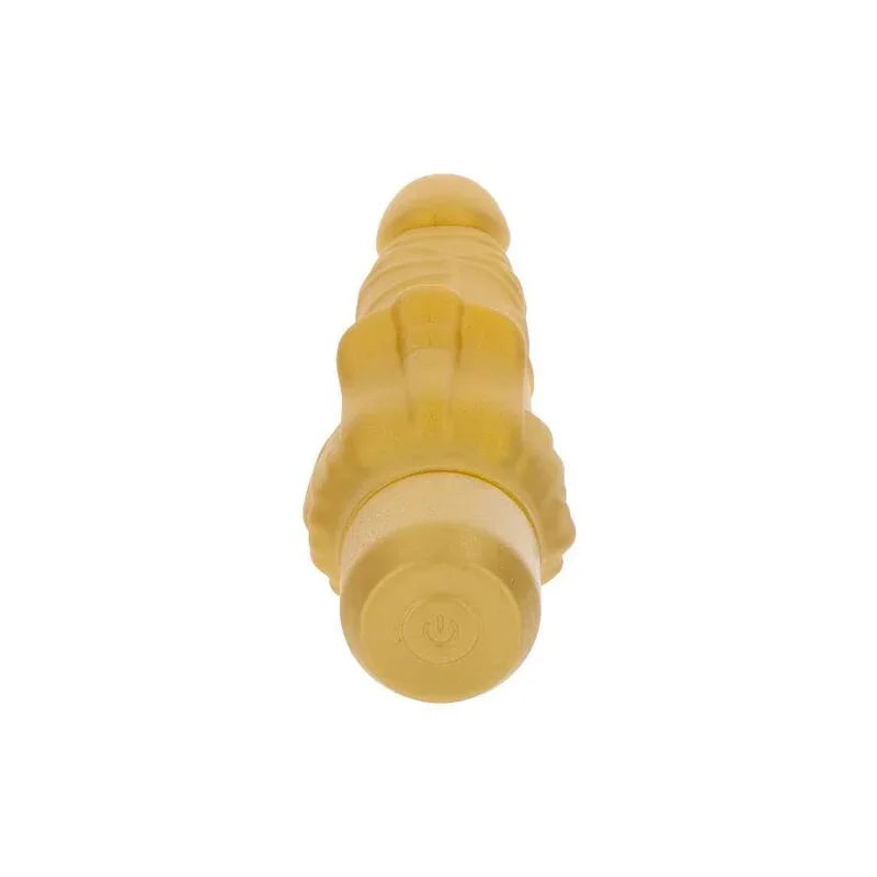 GET REAL - GOLD DICKER STIM VIBRATOR GOLD - Vanelion Paradise