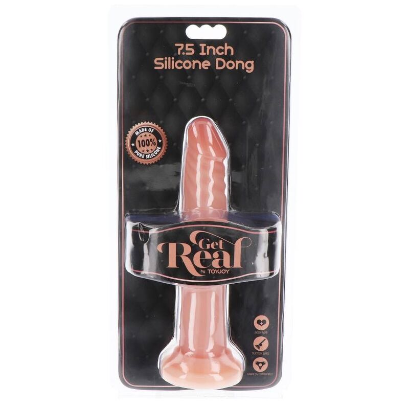 GET REAL - SILIKON DONG 19 CM HAUT