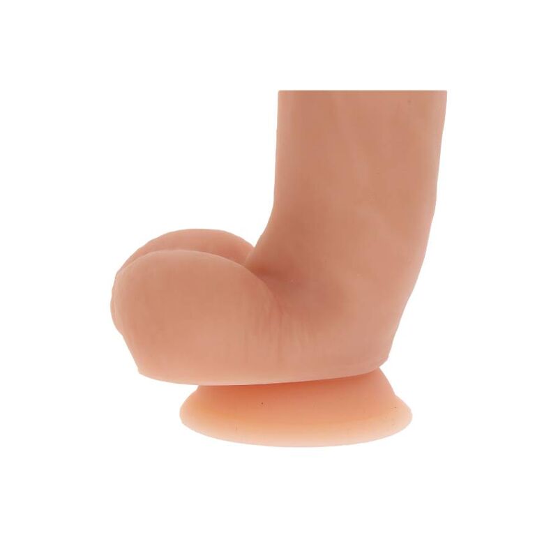 GET REAL - SILIKONDILDO 18 CM MIT KUGELN HAUT