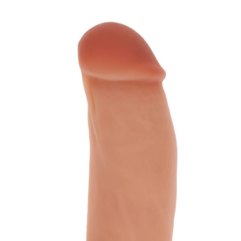 GET REAL - SILIKONDILDO 18 CM MIT KUGELN HAUT