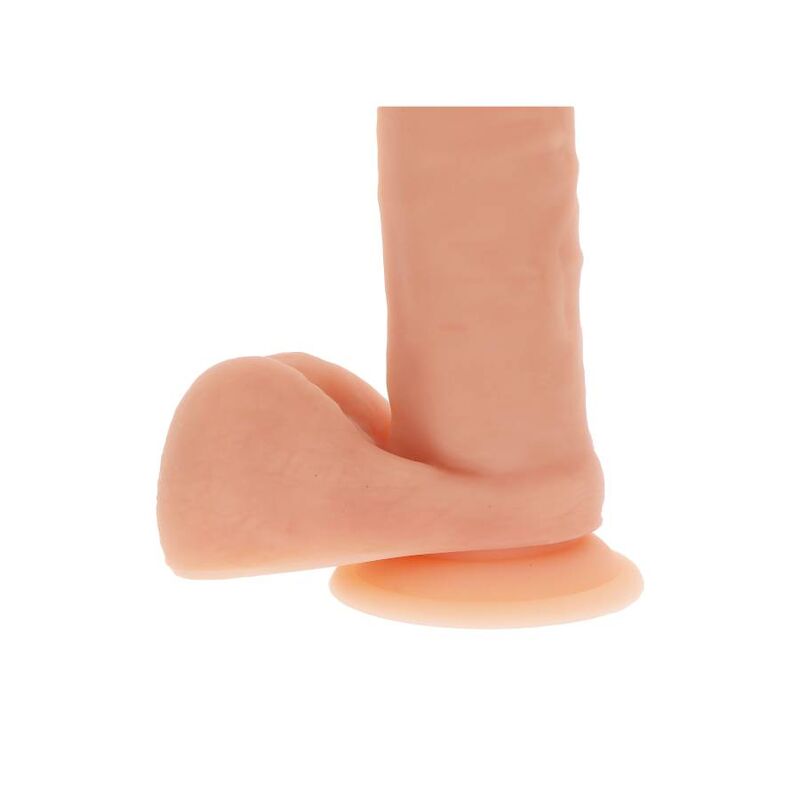 GET REAL - SILIKONDILDO 20,5 CM MIT KUGELN HAUT