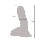 GET REAL - SILIKON-VIBRIERENDE DILDO-HAUT - Vanelion Paradise
