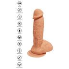 GET REAL - SILIKON-VIBRIERENDE DILDO-HAUT - Vanelion Paradise