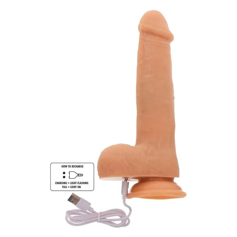 GET REAL - ROTIERENDE PERLEN, DIE DILDO-HAUT VIBRIEREN - Vanelion Paradise