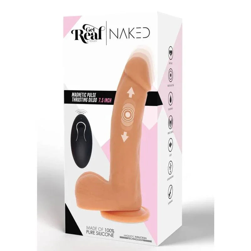 GET REAL - MAGNETISCHER PULSE VERTRAUENDE DILDO-HAUT - Vanelion Paradise