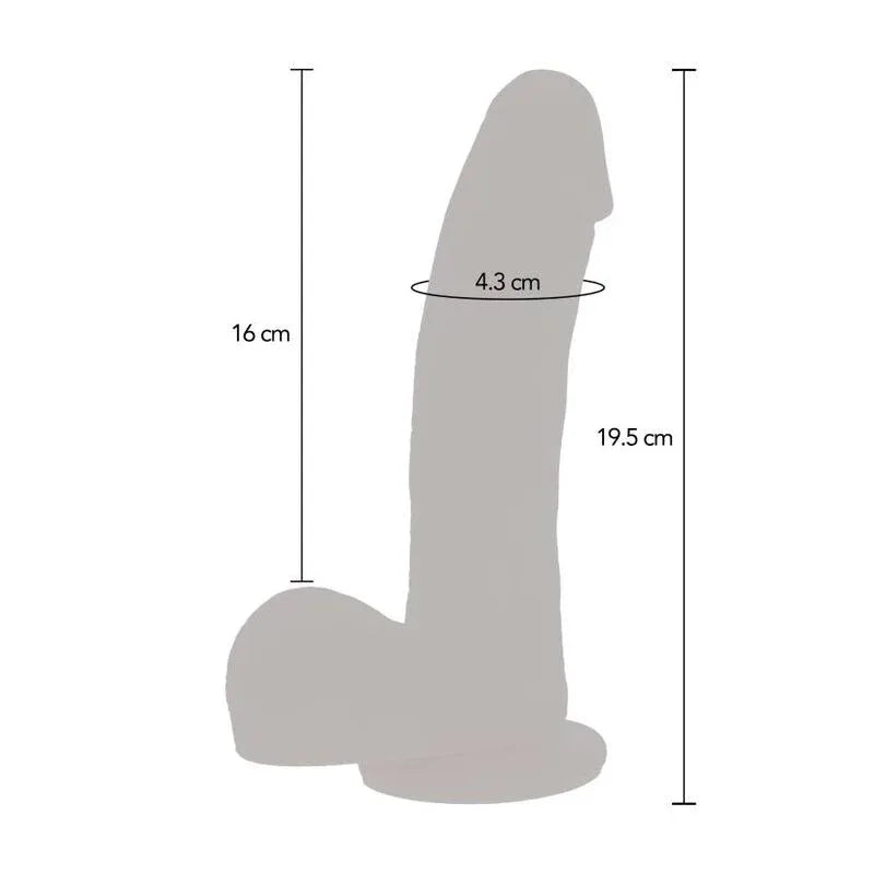 GET REAL - MAGNETISCHER PULSE VERTRAUENDE DILDO-HAUT - Vanelion Paradise