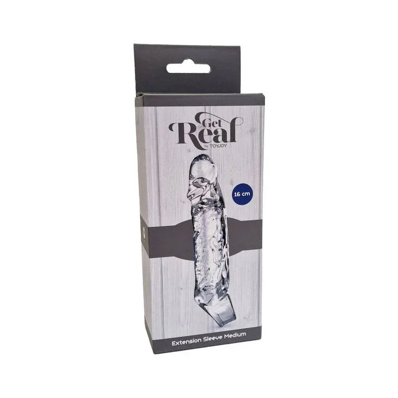 GET REAL - VERLNGERUNGSHÜLSE MEDIUM TRANSPARENT - Vanelion Paradise