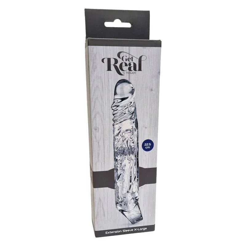 GET REAL - VERLNGERUNGSHÜLSE XLARGE TRANSPARENT - Vanelion Paradise