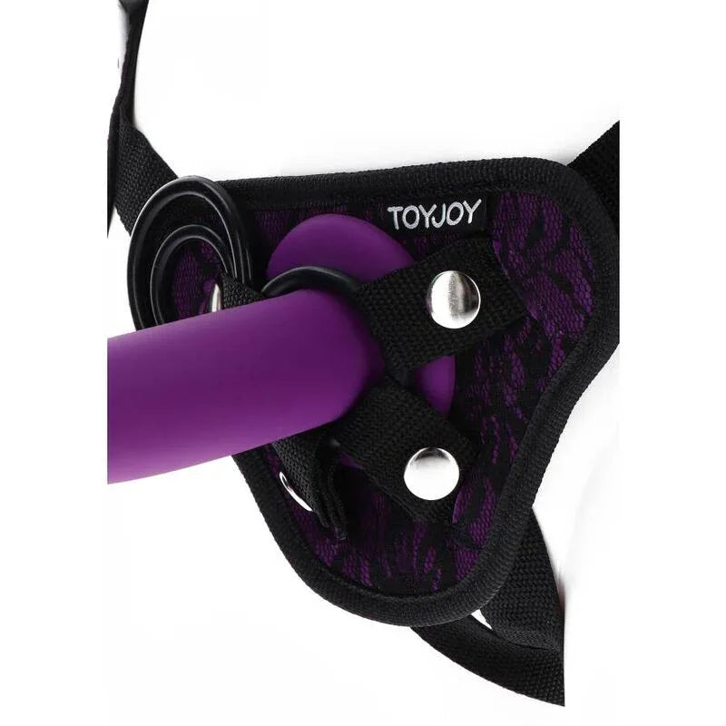 GET REAL - STRAP-ON-SPITZENGESCHIRR LILA - Vanelion Paradise