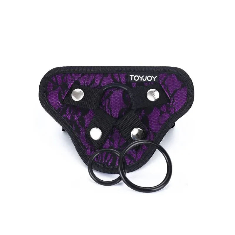 GET REAL - STRAP-ON-SPITZENGESCHIRR LILA - Vanelion Paradise