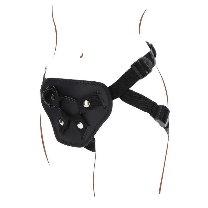 GET REAL - STRAP-ON-DELUXE-GURT SCHWARZ - Vanelion Paradise