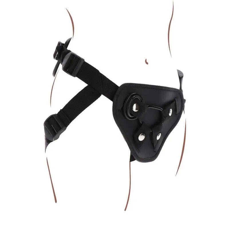 GET REAL - STRAP-ON-DELUXE-GURT SCHWARZ - Vanelion Paradise