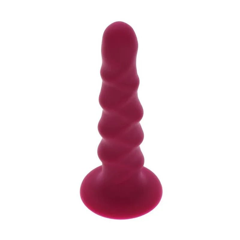 GET REAL - RIBBED DONG 12 CM ROT - Vanelion Paradise