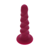 GET REAL - RIBBED DONG 12 CM ROT - Vanelion Paradise