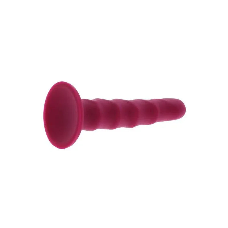 GET REAL - RIBBED DONG 12 CM ROT - Vanelion Paradise