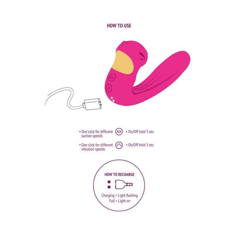 XOCOON - CELESTIAL LOVE VIBE STIMULATOR FUCHSIA - Vanelion Paradise