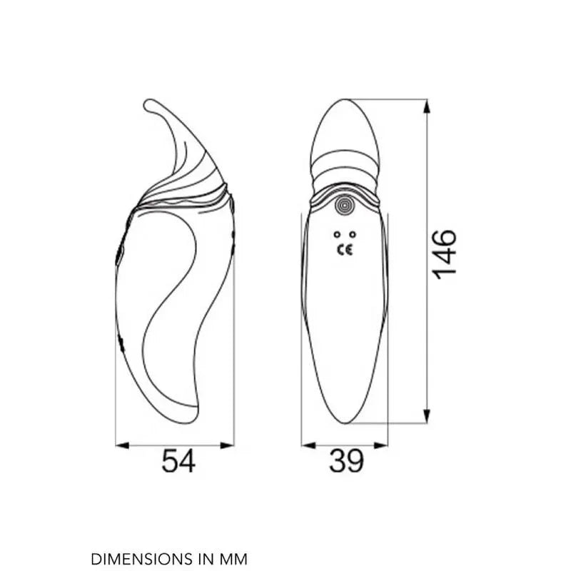 ZALO - HERO PULSE WAVE MASSAGER PURPLE - Vanelion Paradise