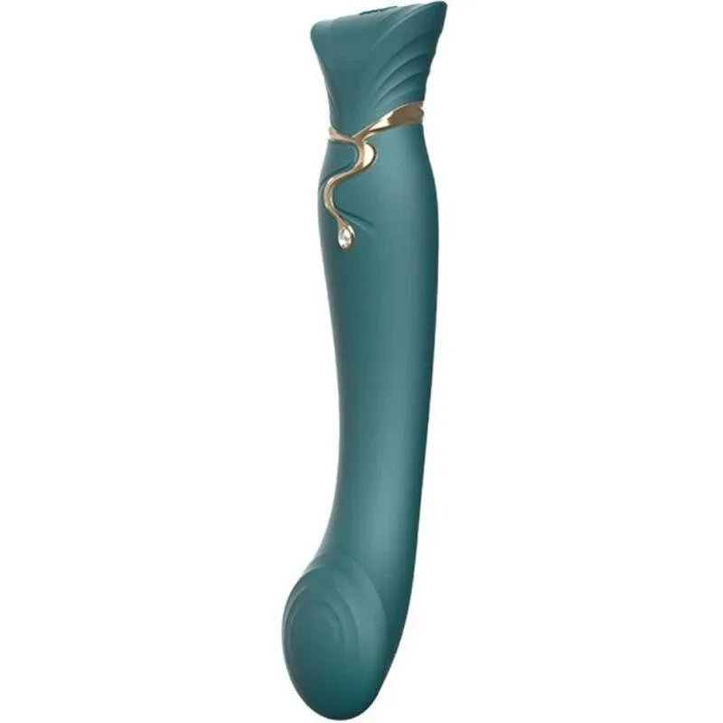 ZALO - QUEEN G-SPOT PULS WAVE VIBE GRÜN - Vanelion Paradise