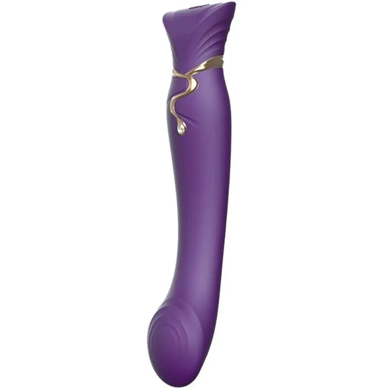 ZALO ? QUEEN G-SPOT PULS WAVE VIBE LILA - Vanelion Paradise