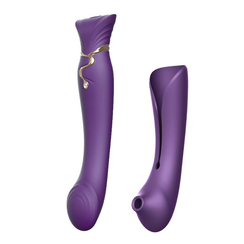 ZALO - QUEEN SET PULSE WAVE CLIT STIM LILA