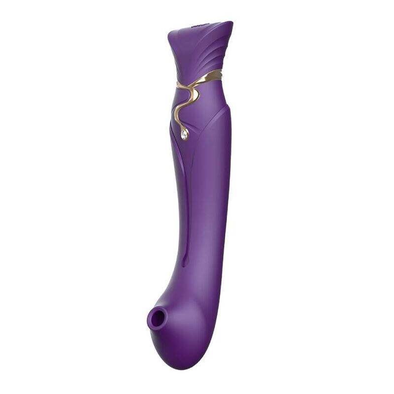 ZALO - QUEEN SET PULSE WAVE CLIT STIM LILA - Vanelion Paradise