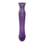 ZALO - QUEEN SET PULSE WAVE CLIT STIM LILA - Vanelion Paradise
