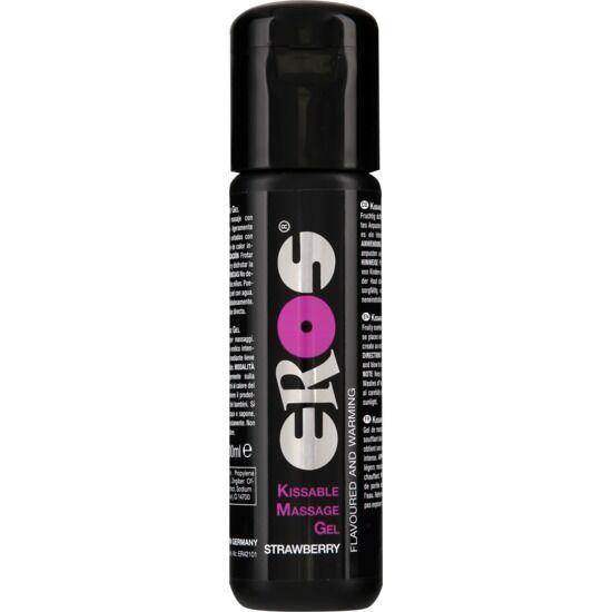 EROS - KISSABLE ERDBEER-WÄRMEEFFEKT-MASSAGEÖL 100 ML - Vanelion Paradise